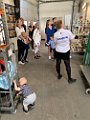 8 Juni - Mille og Far foedselsdag paa Aabybro Mejeri
